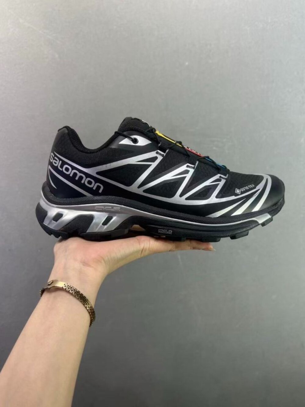 SALOMON XT-6 GORE-TEX Versatile Comfortable Low-Top Outdoor Performance Shoes fo
